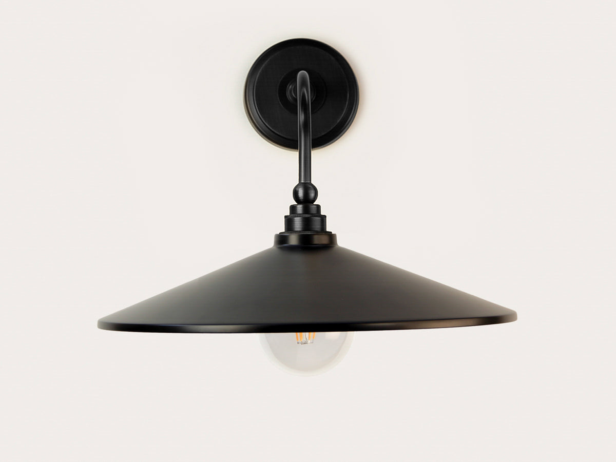 Arthur Long Arm Wall Light with 40cm Metal Shade