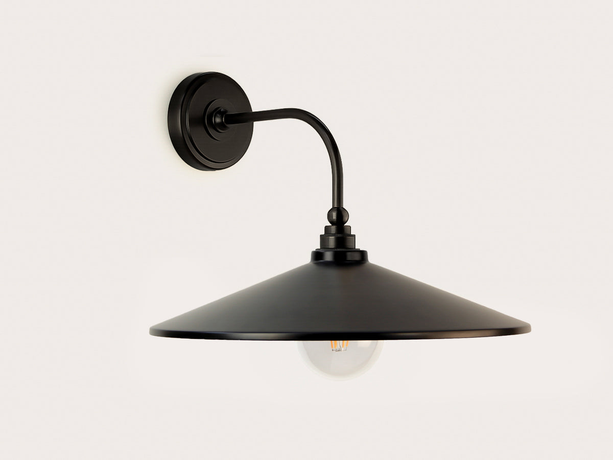 Arthur Long Arm Wall Light with 40cm Metal Shade
