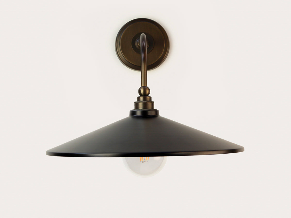 Arthur Long Arm Wall Light with 40cm Metal Shade