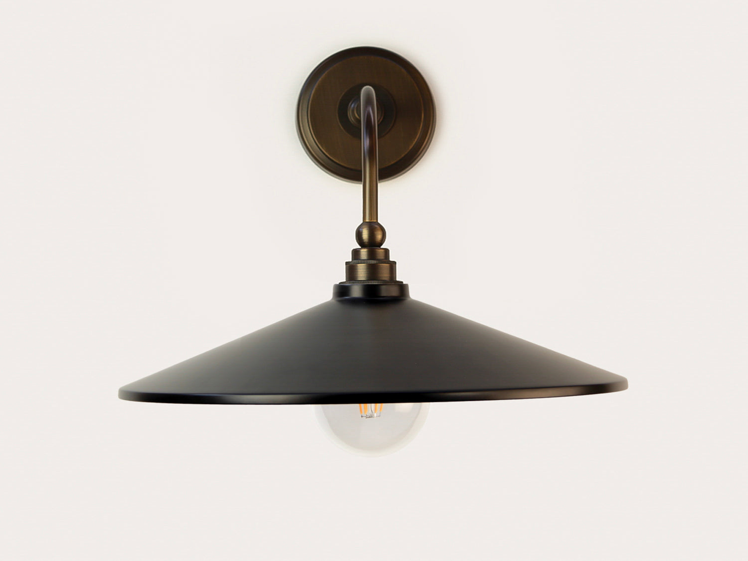 Arthur Long Arm Wall Light with 40cm Metal Shade