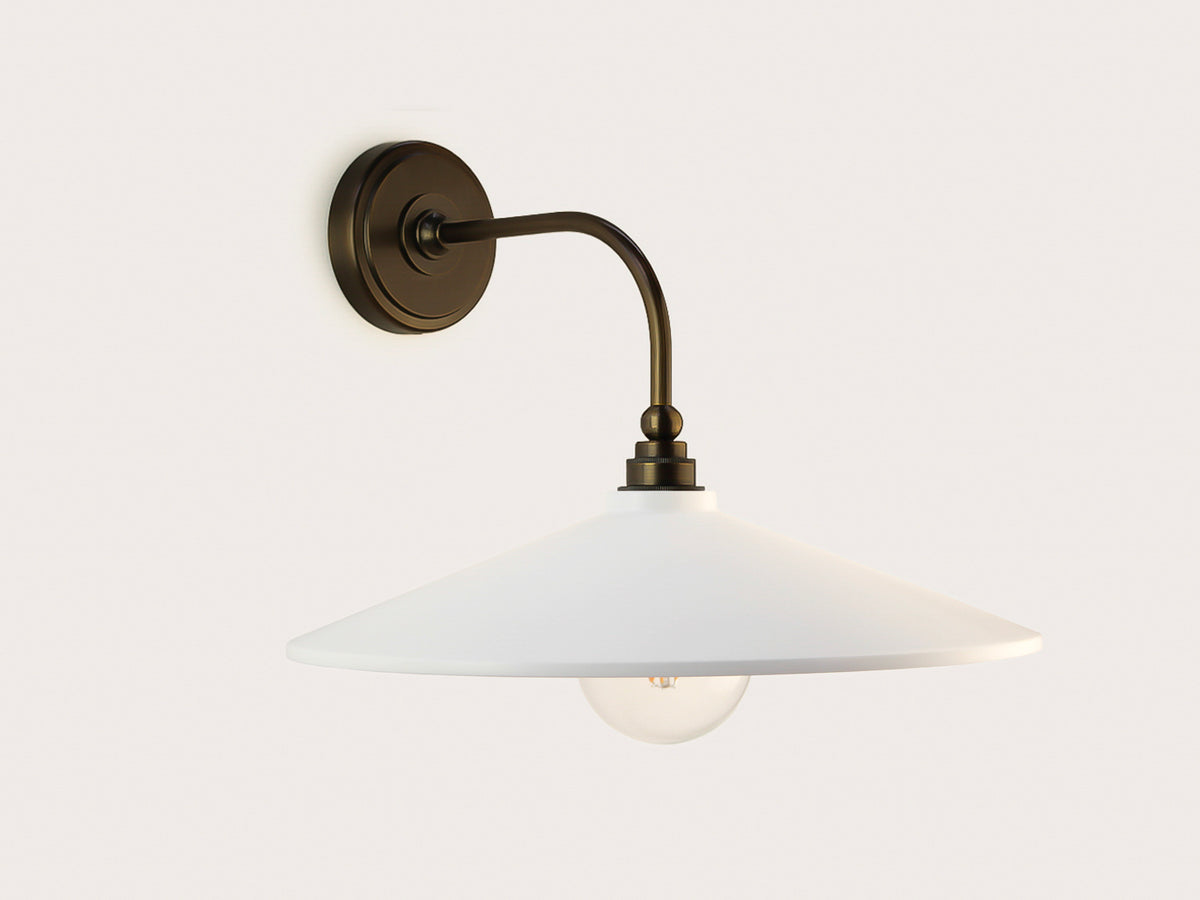 Arthur Long Arm Wall Light with 40cm Metal Shade