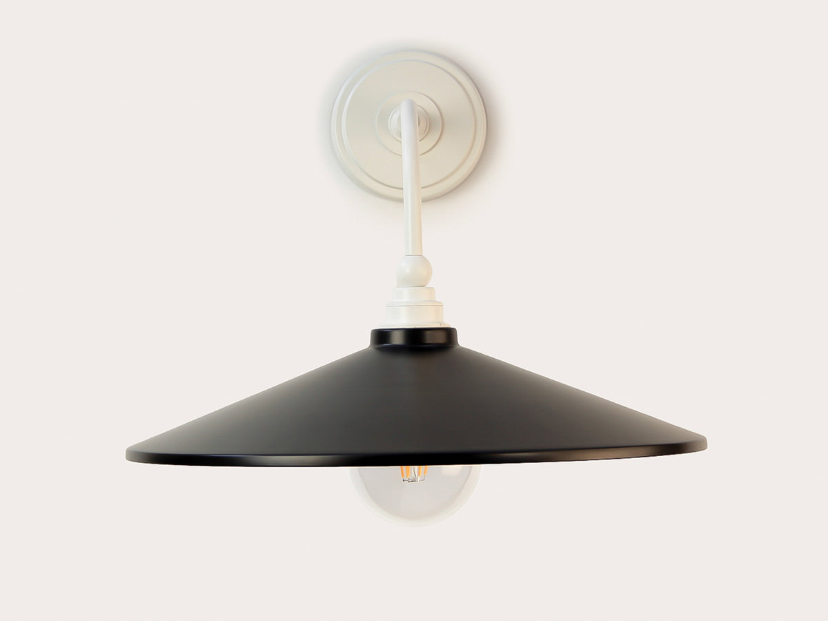 Arthur Long Arm Wall Light with 40cm Metal Shade