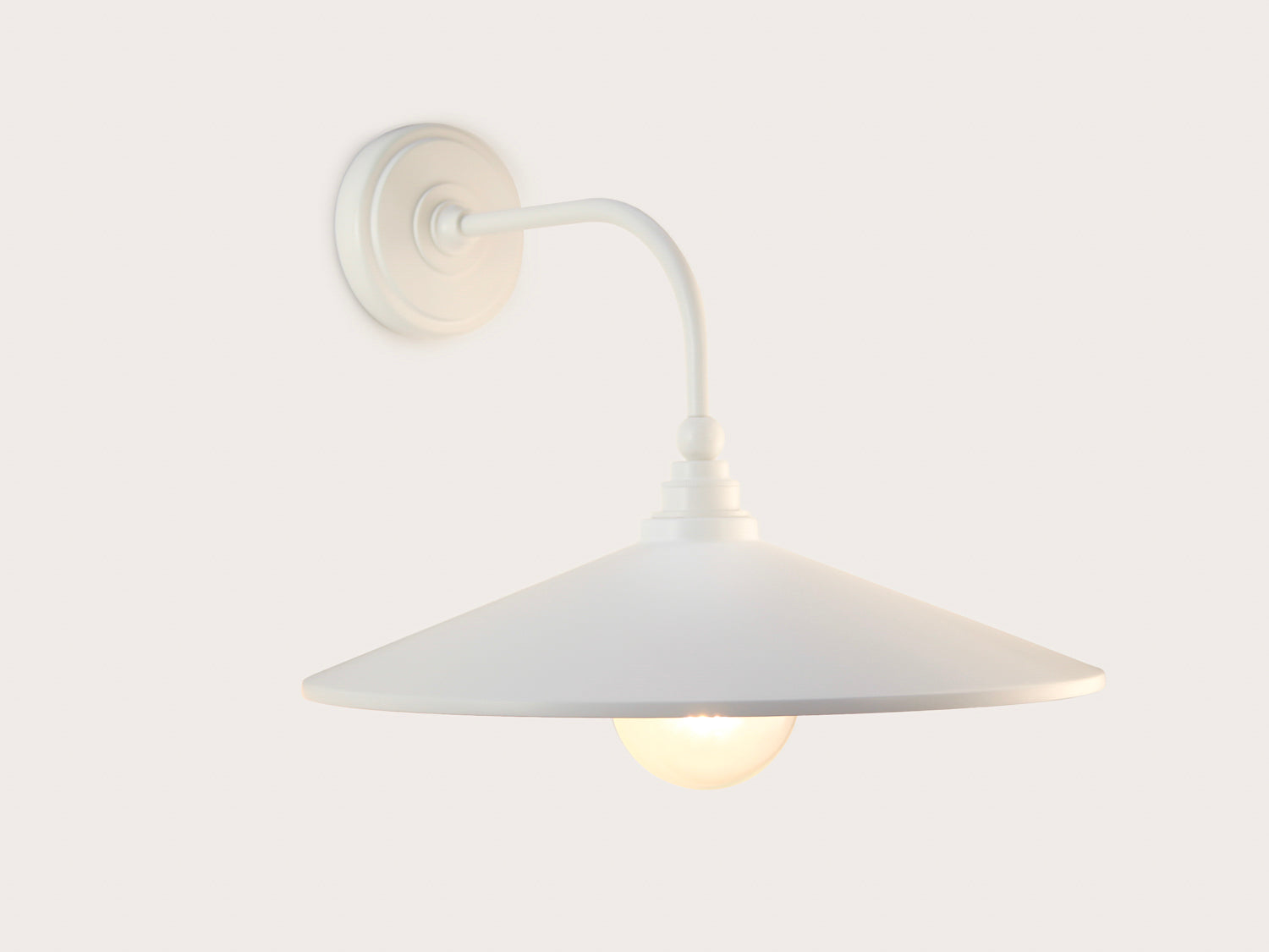 Arthur Long Arm Wall Light with 40cm Metal Shade