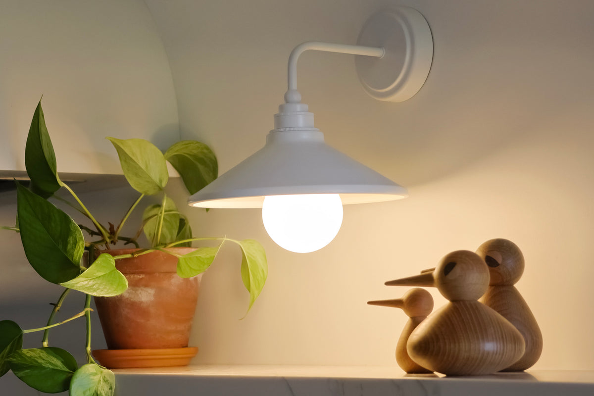 Arthur Short Arm Wall Light with 22cm Metal Shade