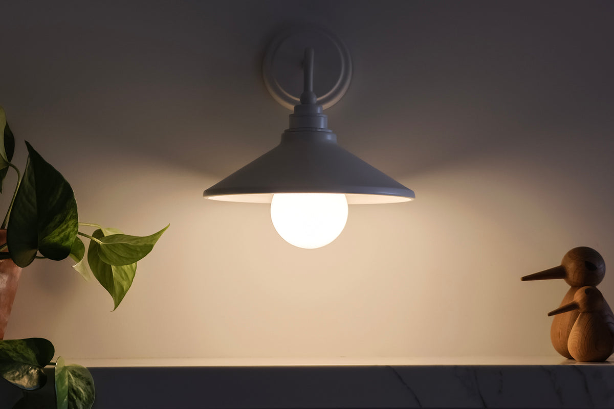 Arthur Short Arm Wall Light with 22cm Metal Shade