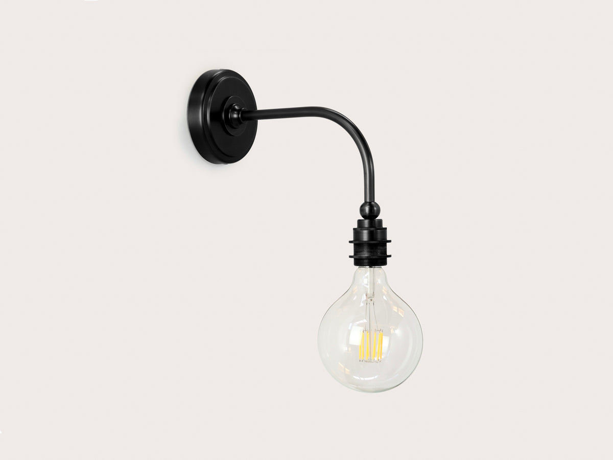 Arthur Long Arm Bare Bulb Wall Light