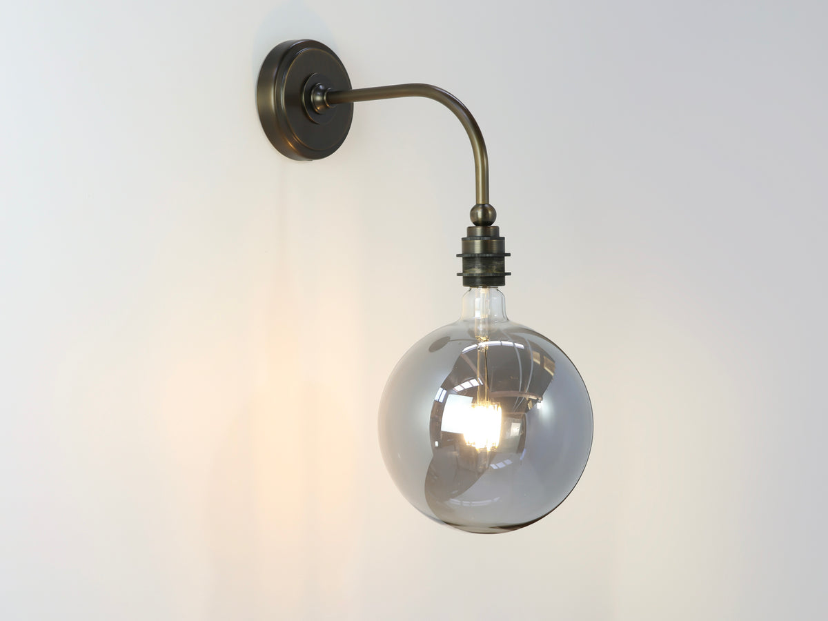 Arthur Long Arm Bare Bulb Wall Light