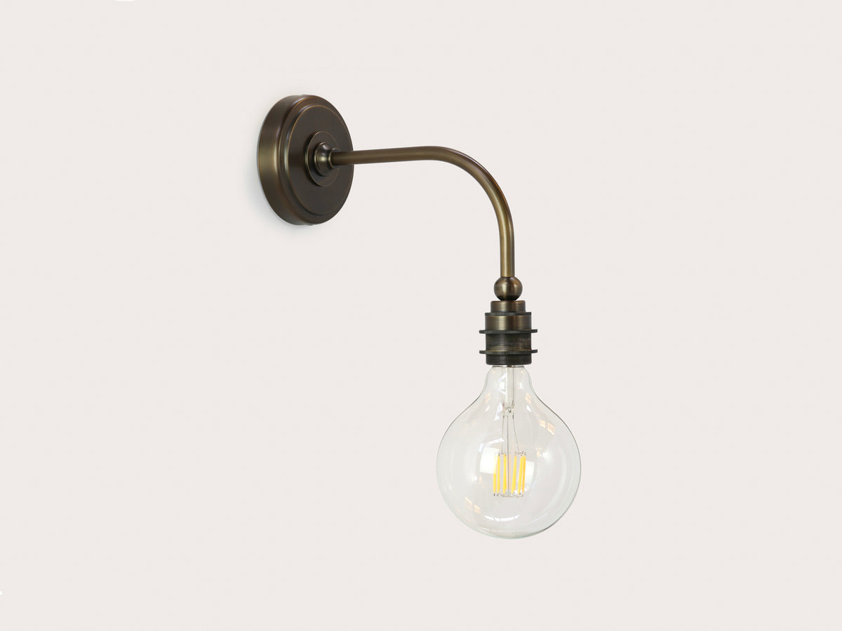 Arthur Long Arm Bare Bulb Wall Light