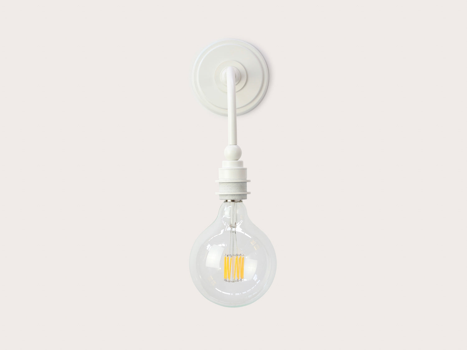 Arthur Long Arm Bare Bulb Wall Light