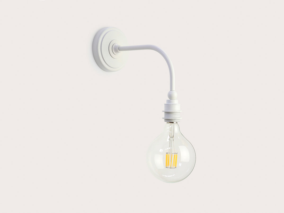 Arthur Long Arm Bare Bulb Wall Light