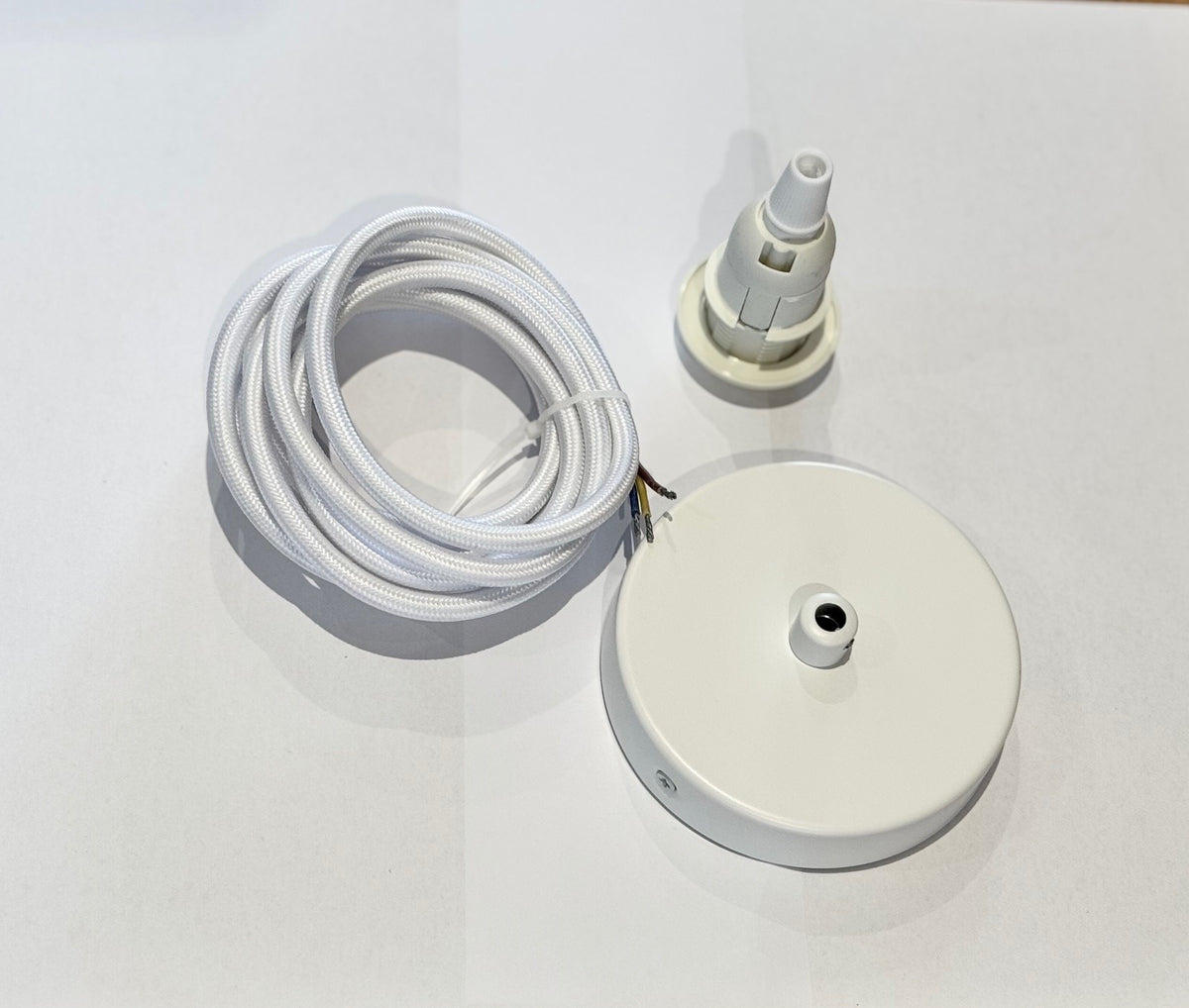 Simple Plastic E14 Pendant Set