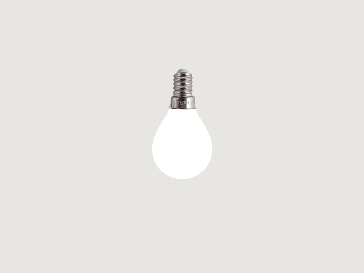 LED - 45mm Opal Mini Globe - E14 - 4W/5W