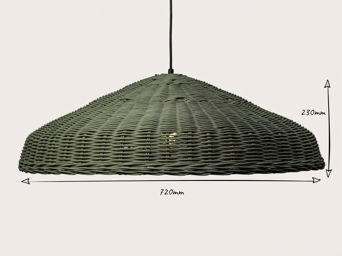 Coloured Rattan - Esme Shade