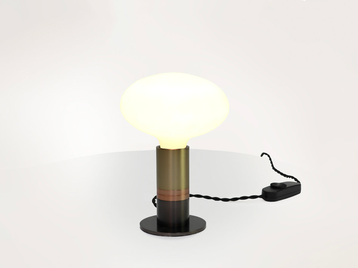 Fergie B Metal Table Lamp - Brushed Gold