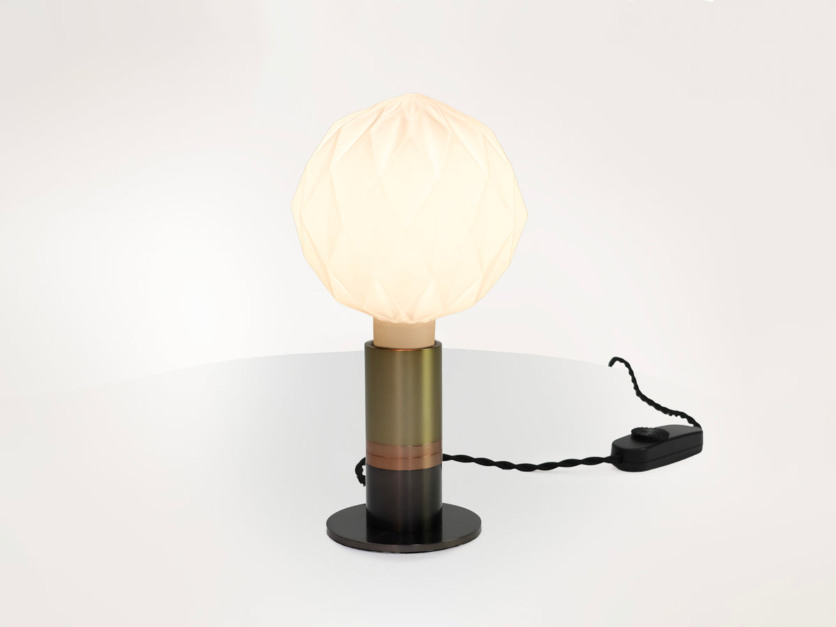 Fergie B Metal Table Lamp - Brushed Gold