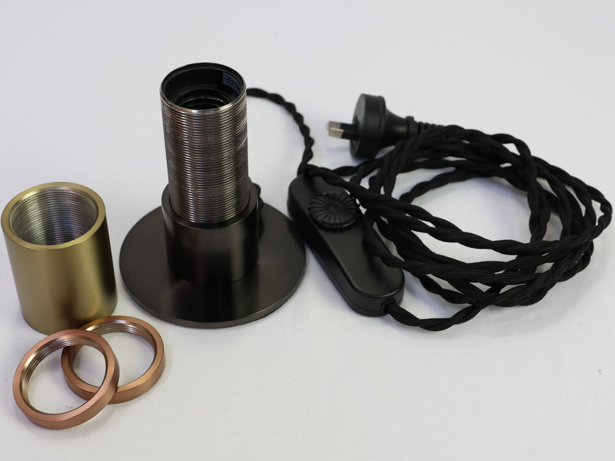 Fergie B Metal Table Lamp - Brushed Gold