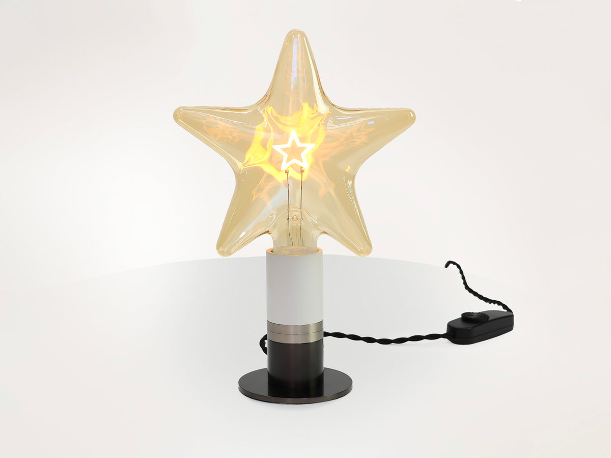 Fergie B Metal Table Lamp - White