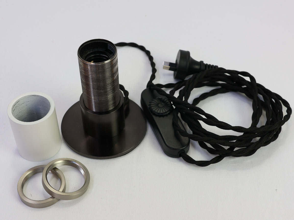 Fergie B Metal Table Lamp - White