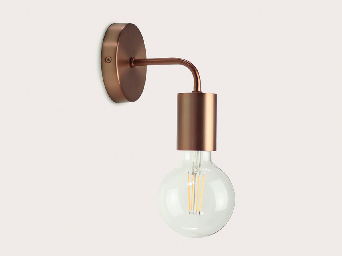 Fergus Bare Bulb Wall Light