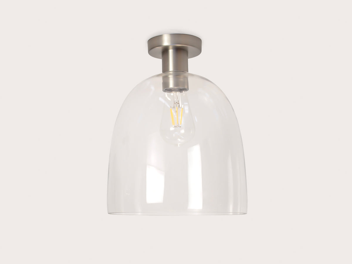 Fixed Fergus with 25cm Glass Cloche