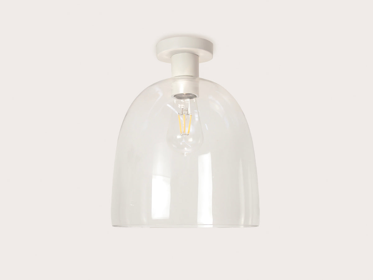 Fixed Fergus with 25cm Glass Cloche