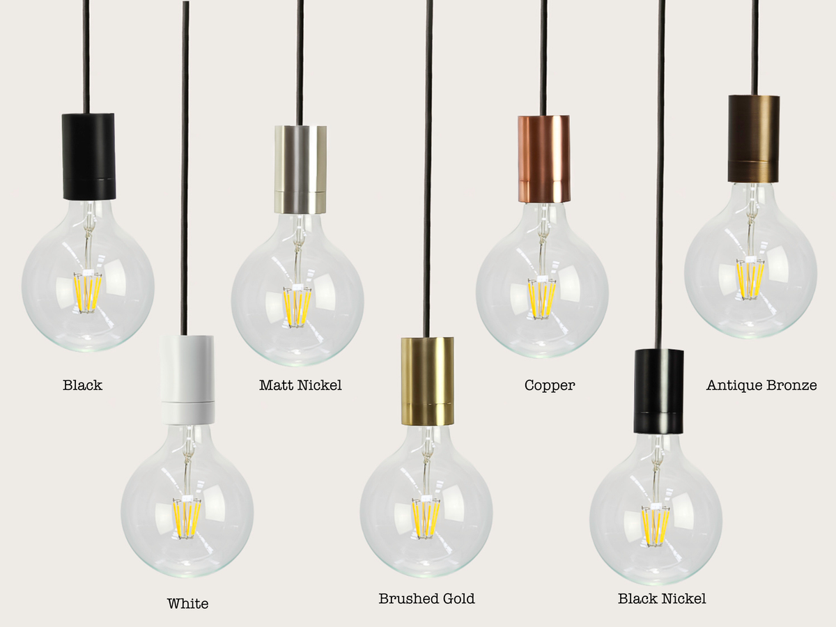 Fergus Bare Bulb Pendant