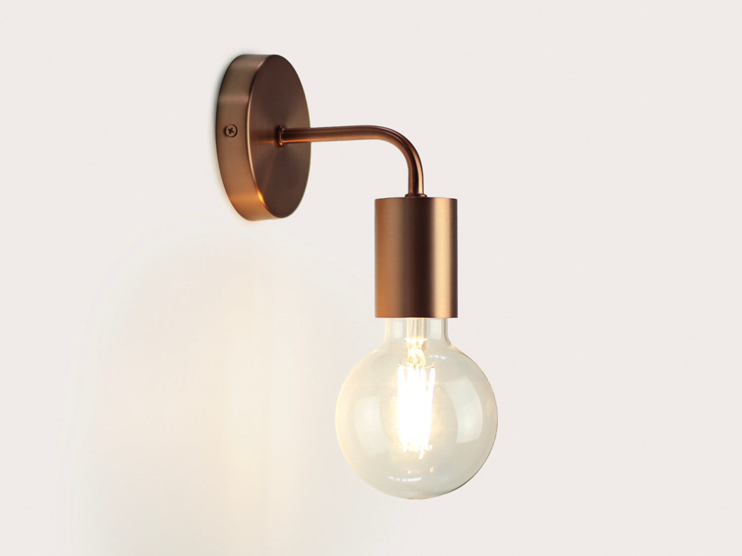 Fergus Bare Bulb Wall Light