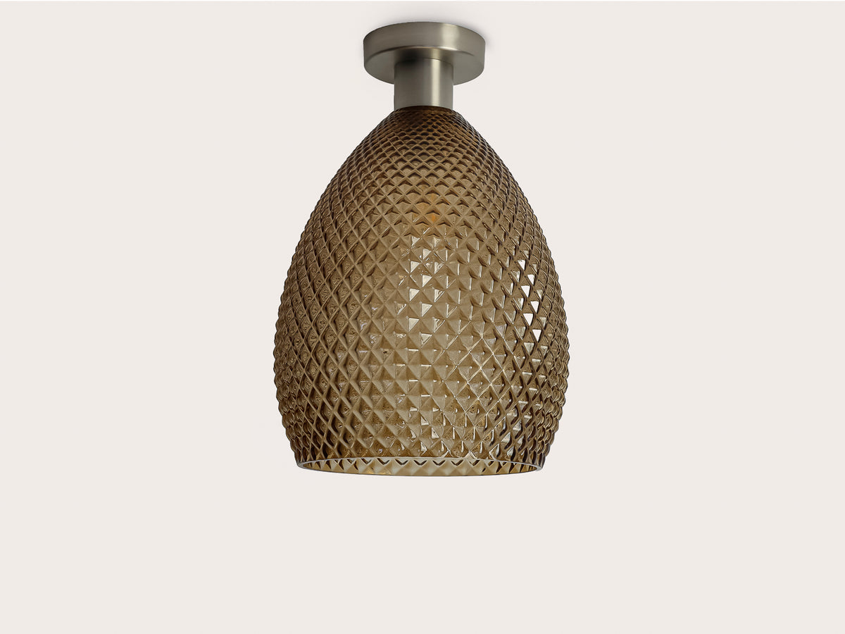 Fixed Fergus with Sage Glass Shade