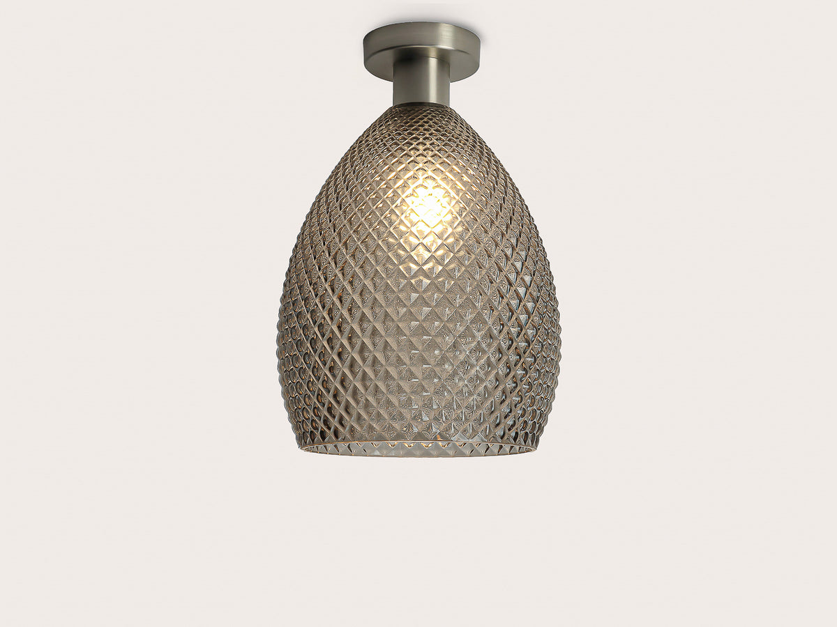 Fixed Fergus with Sage Glass Shade