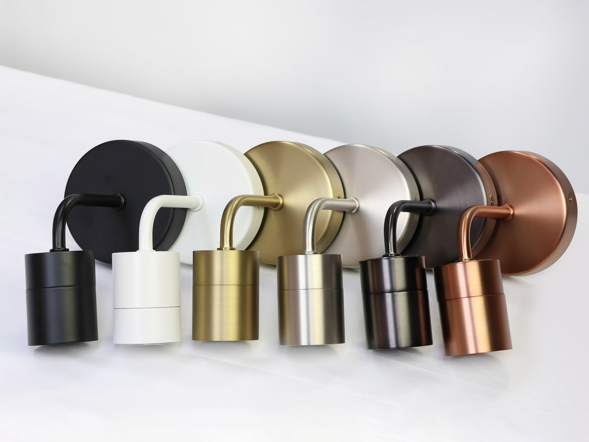 Fergus Wall Light with 14cm Glass Cloche