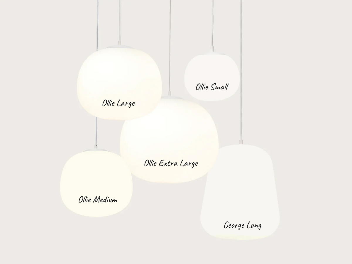 The Gang - George Long Opal Glass Pendant