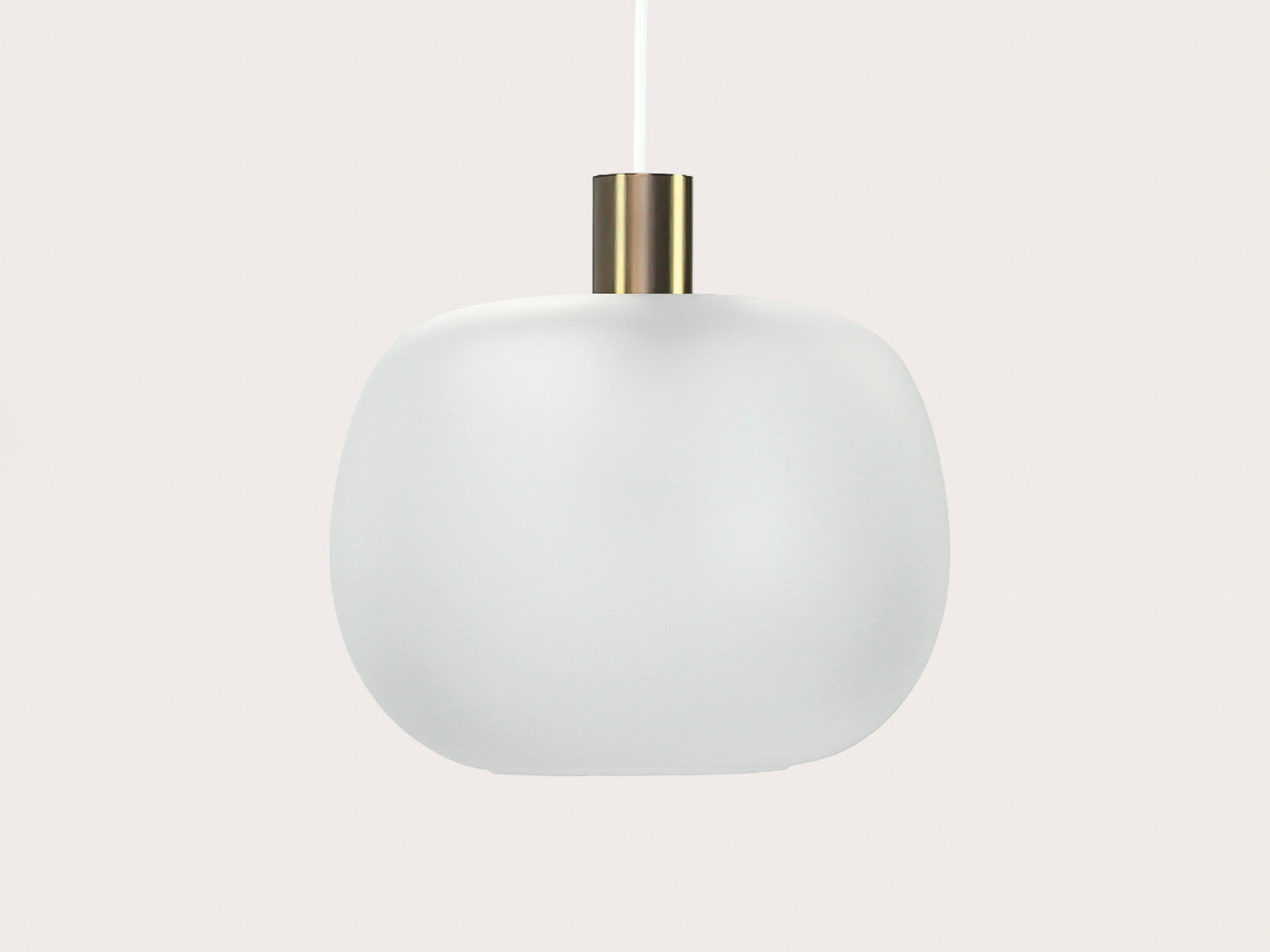 Hikari Frost Glass Fergus Pendant