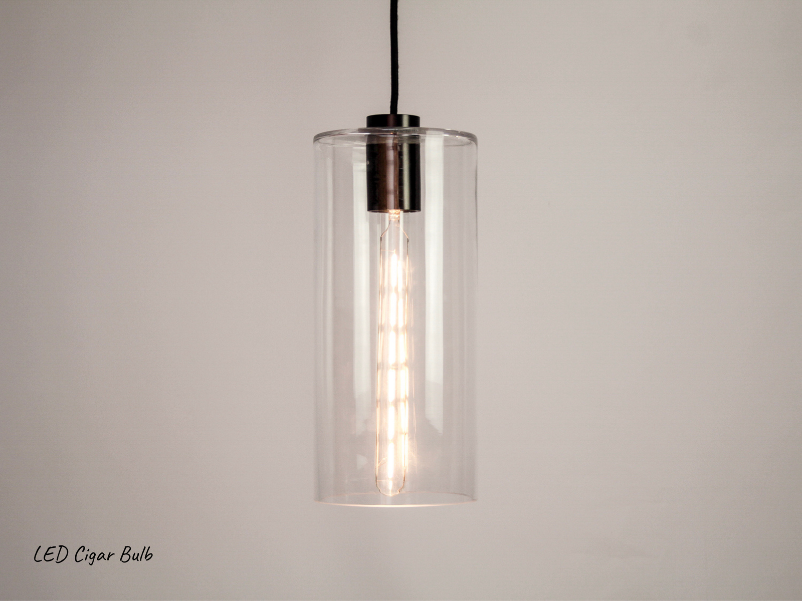 Indie Long Glass Fergus Pendant