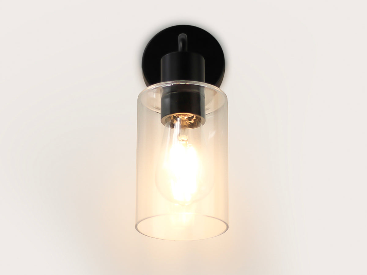 Fergus Wall Light with Indie Small Glass Shade
