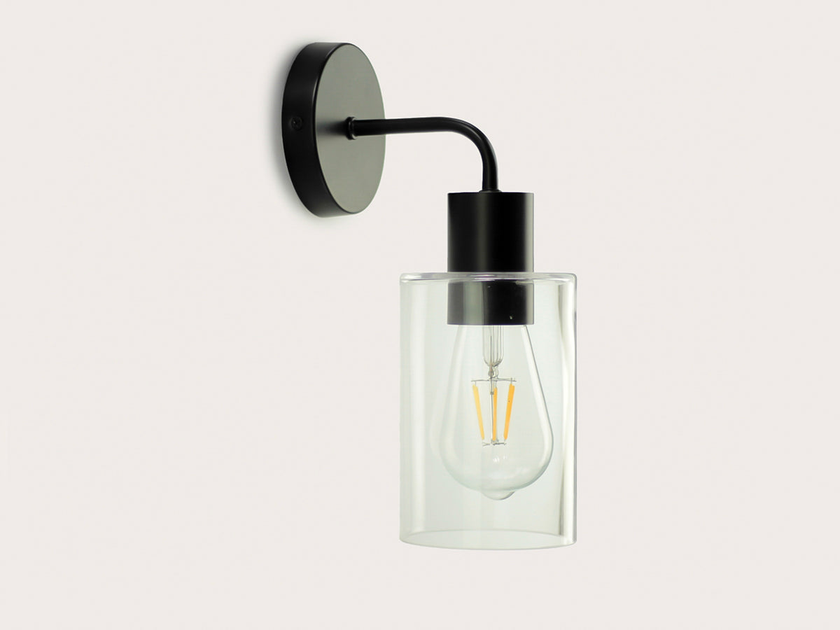 Fergus Wall Light with Indie Small Glass Shade