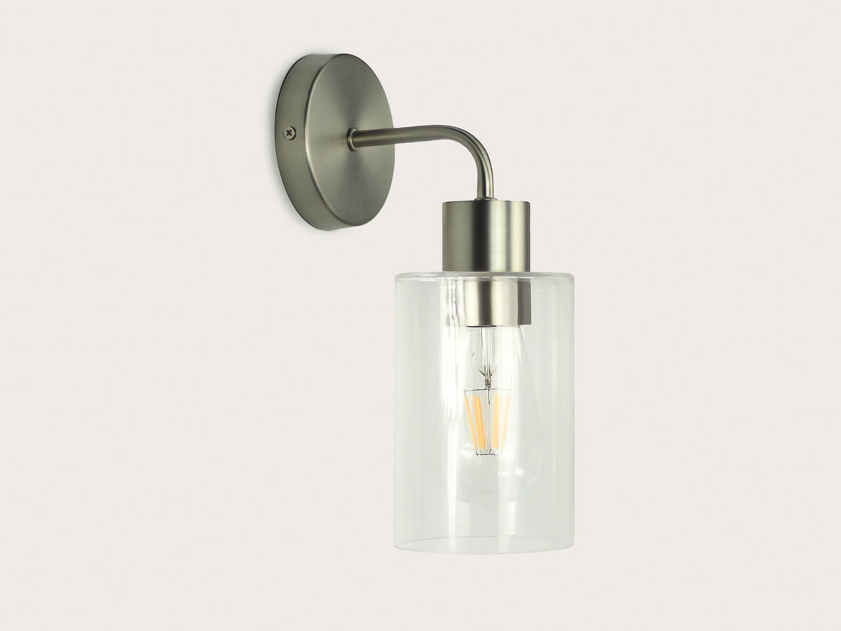 Fergus Wall Light with Indie Small Glass Shade