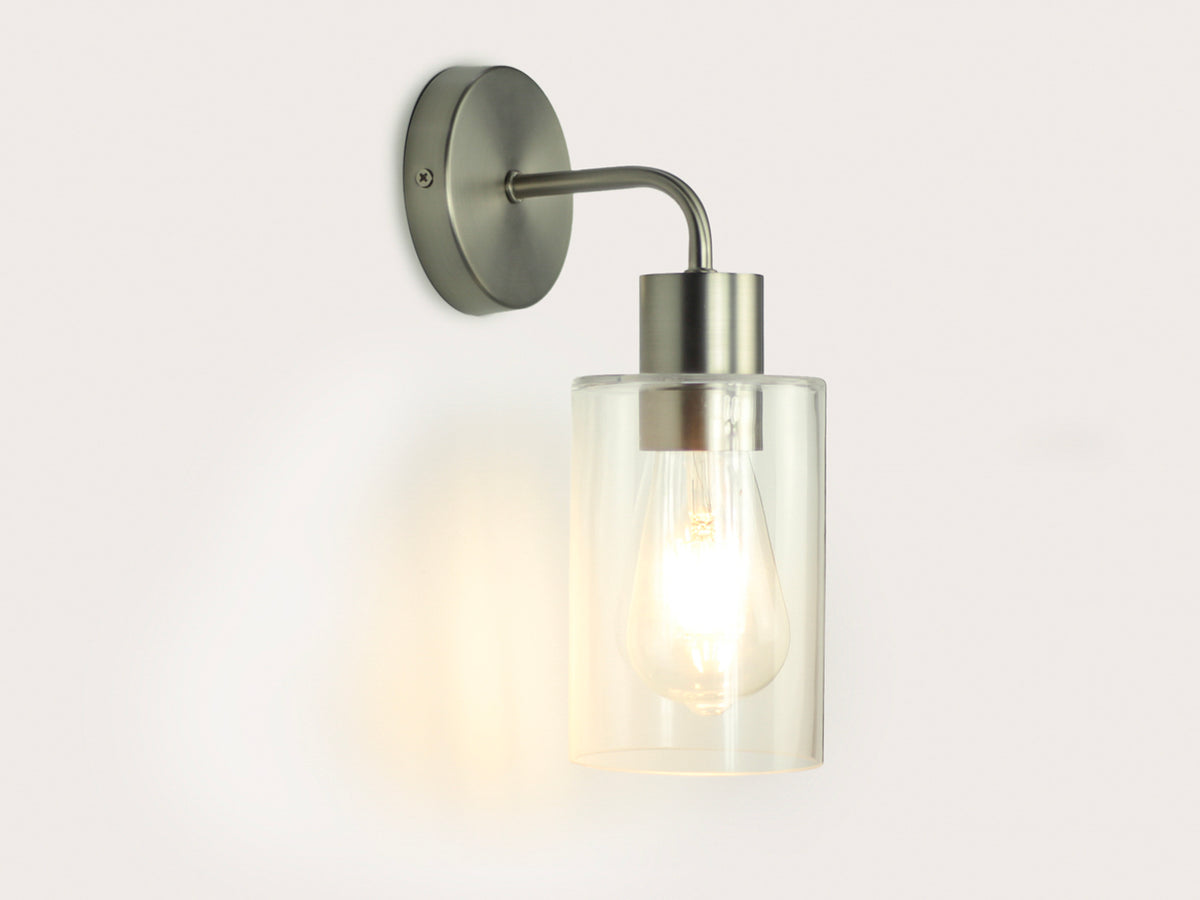 Fergus Wall Light with Indie Small Glass Shade