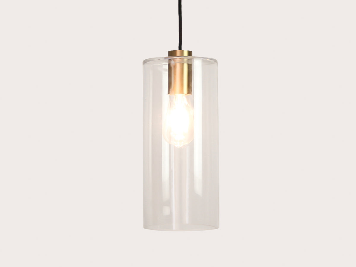 Indie Long Glass Fergus Pendant