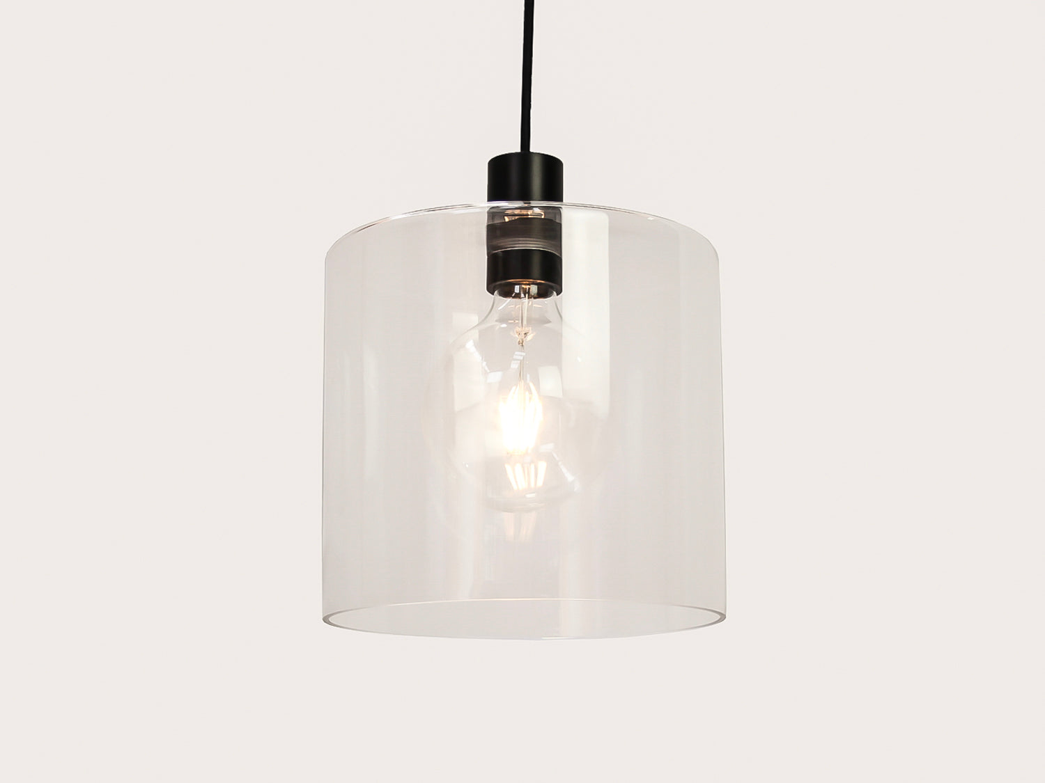 Indie Wide Glass Fergus Pendant