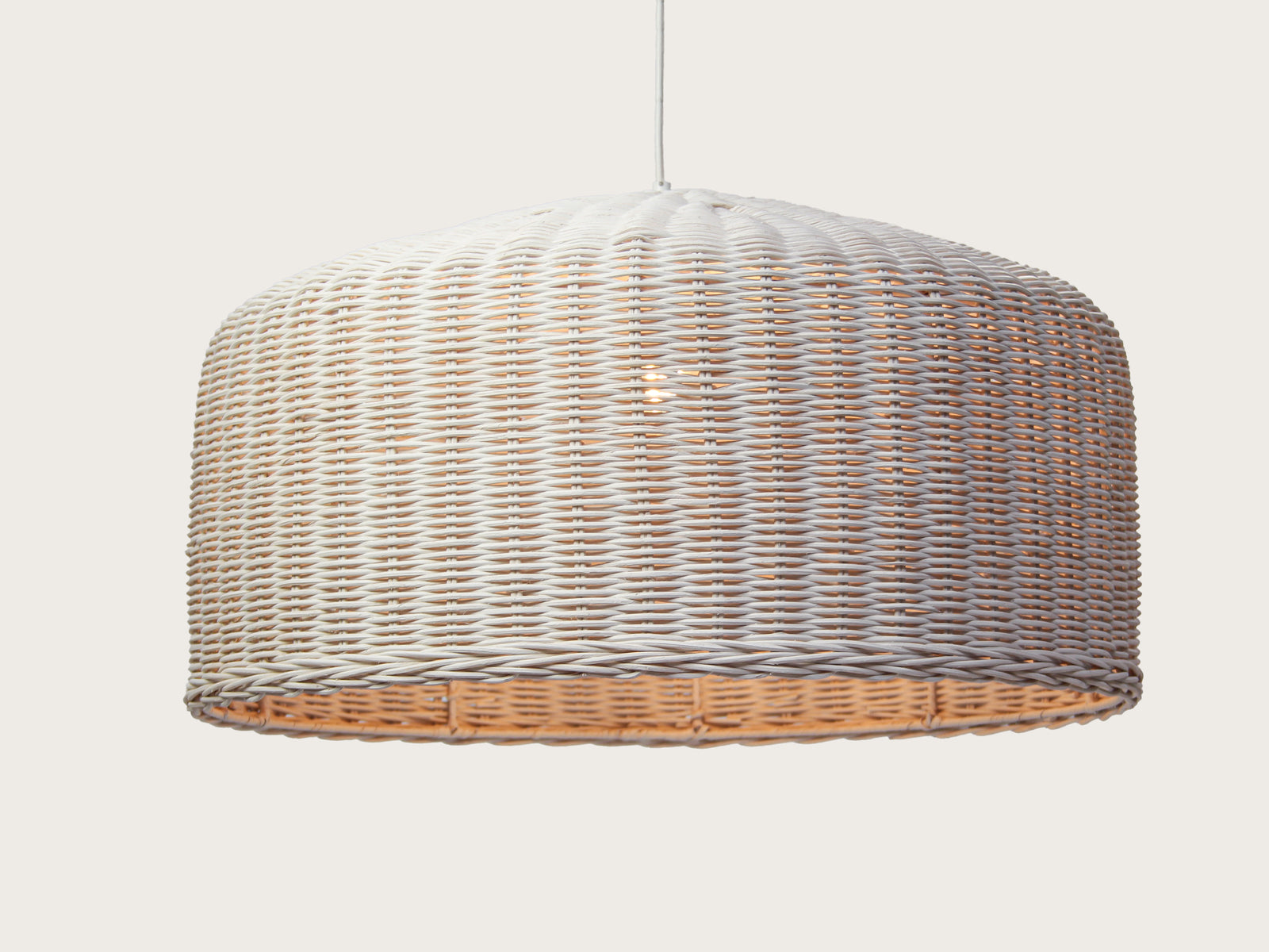 Coloured Rattan - Remi Wide Shade