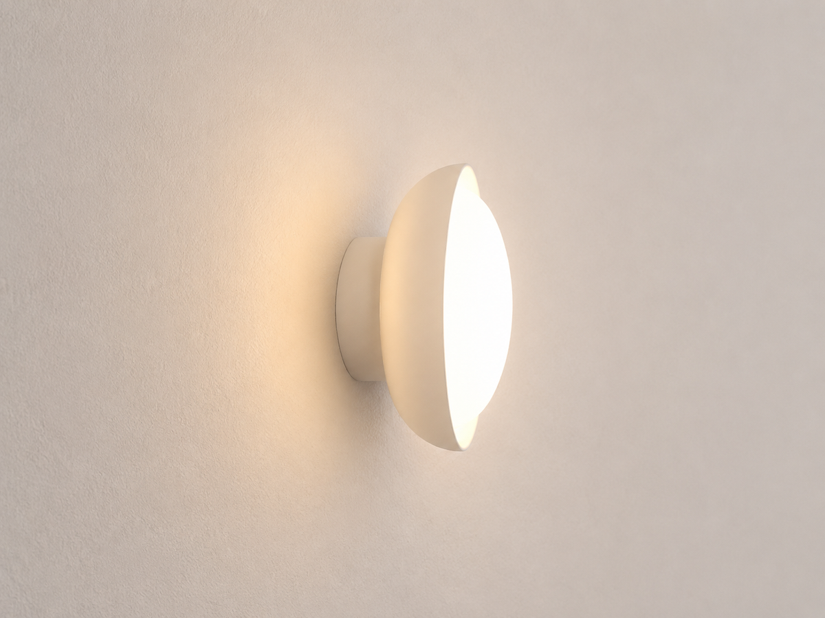 Juno Ceramic Ceiling/Wall Mount Light with Cosmo Shade