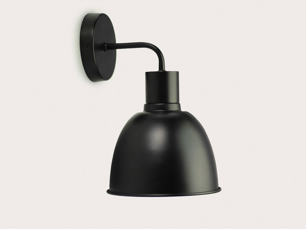 Fergus Wall Light with Metal Cloche
