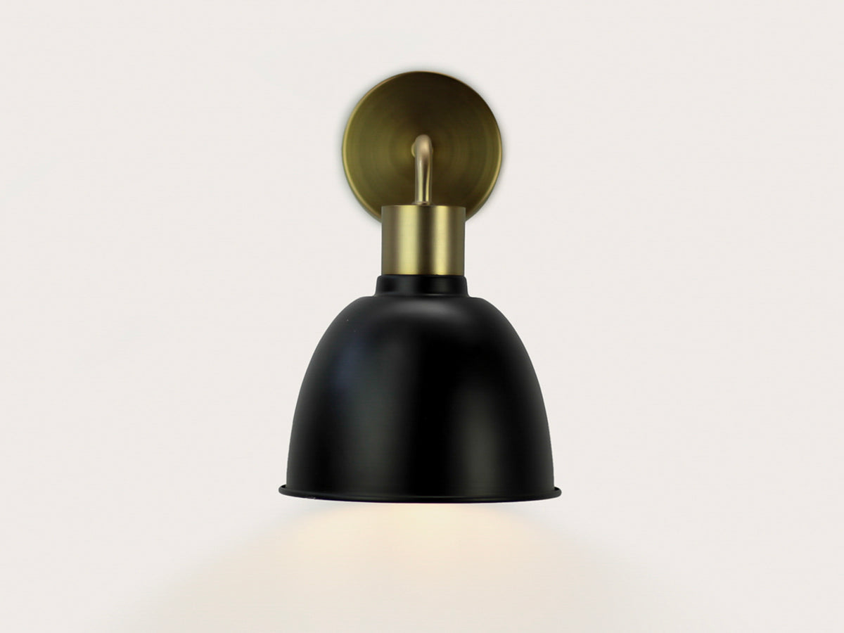 Fergus Wall Light with Metal Cloche