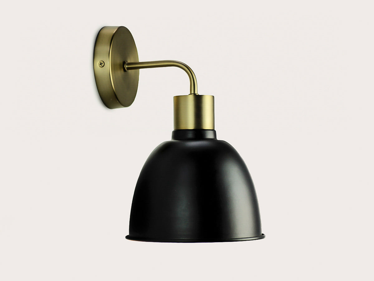 Fergus Wall Light with Metal Cloche