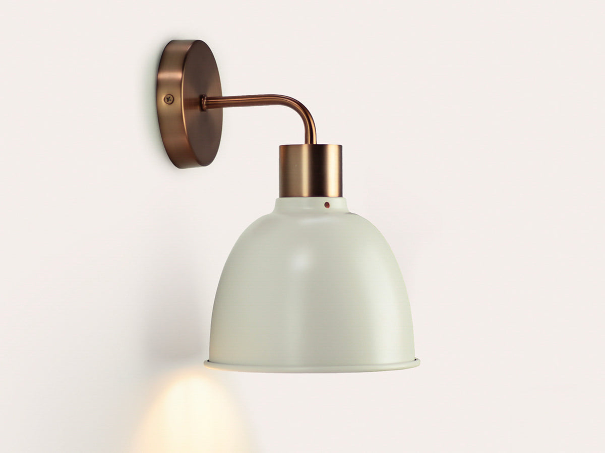 Fergus Wall Light with Metal Cloche