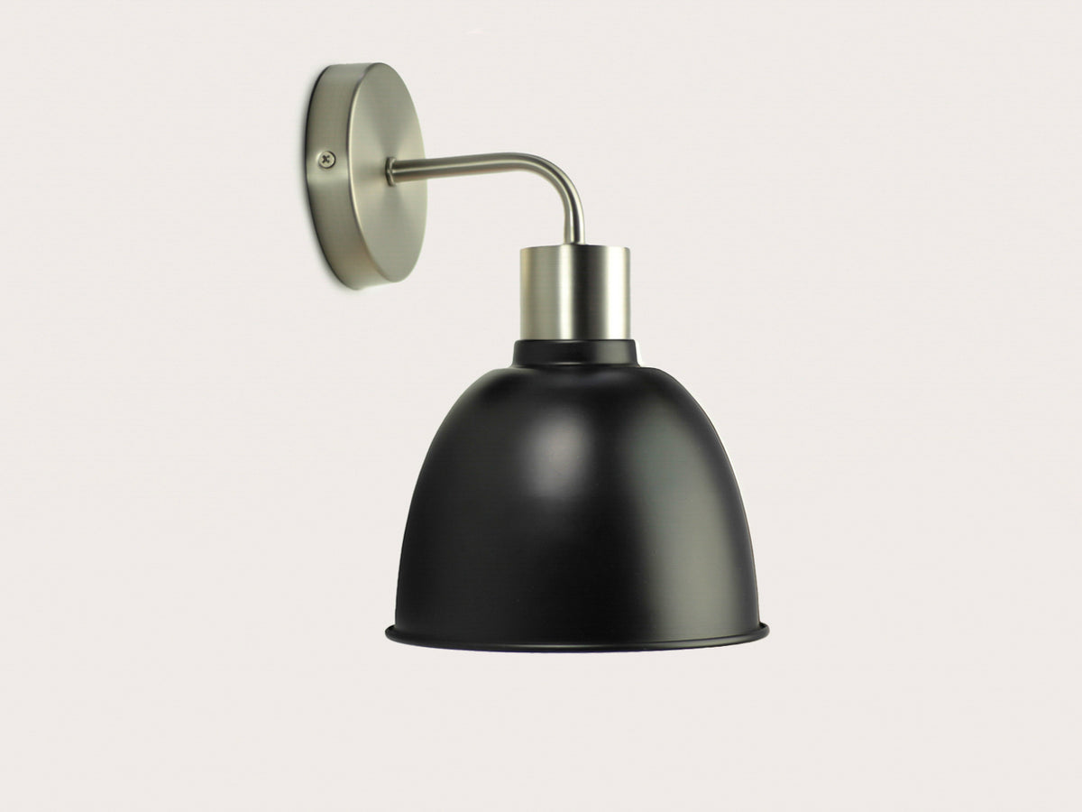 Fergus Wall Light with Metal Cloche