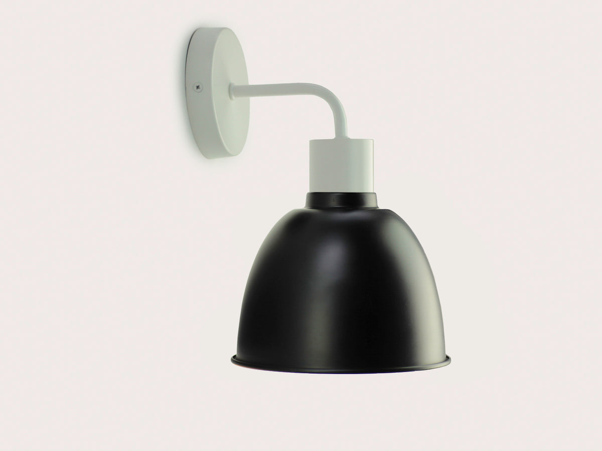 Fergus Wall Light with Metal Cloche