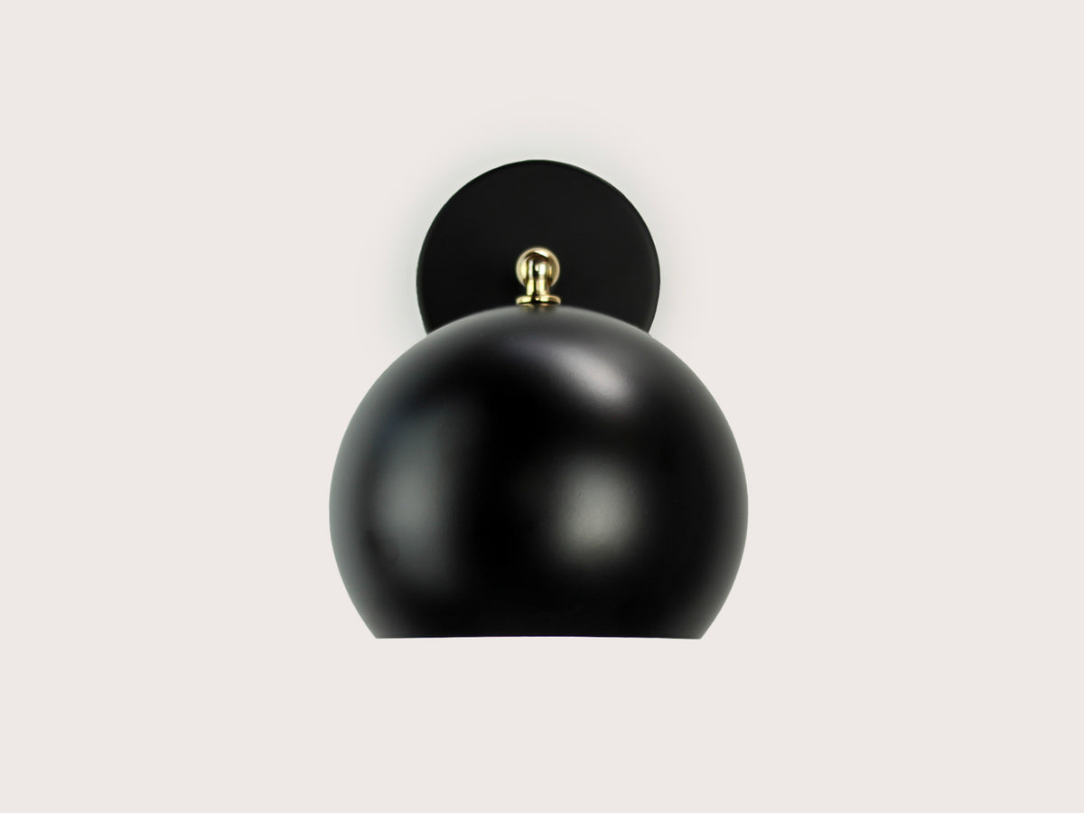 Mid-Century Dome Wall Sconce