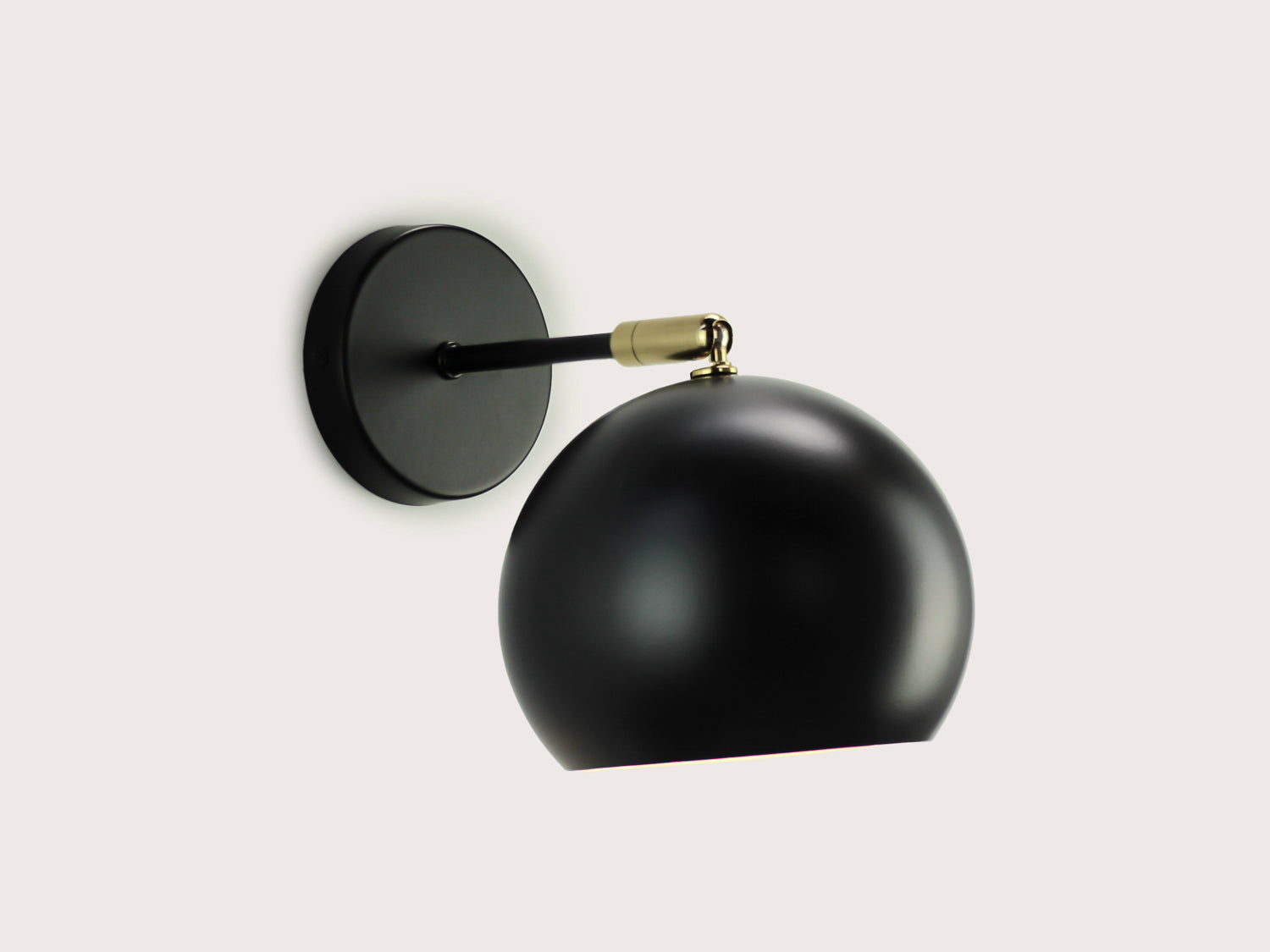 Mid-Century Dome Wall Sconce