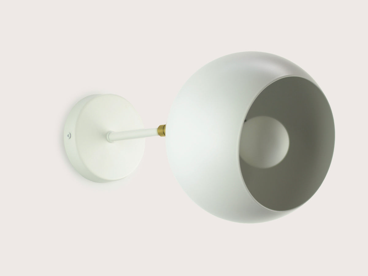 Mid-Century Dome Wall Sconce